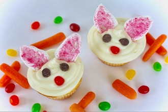 Easter Bunny Cupcakes (Ages 2-8 w/ Caregiver)